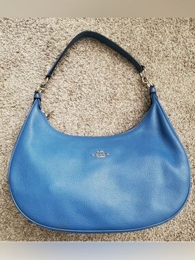 Coach Harley East West Hobo in Blue